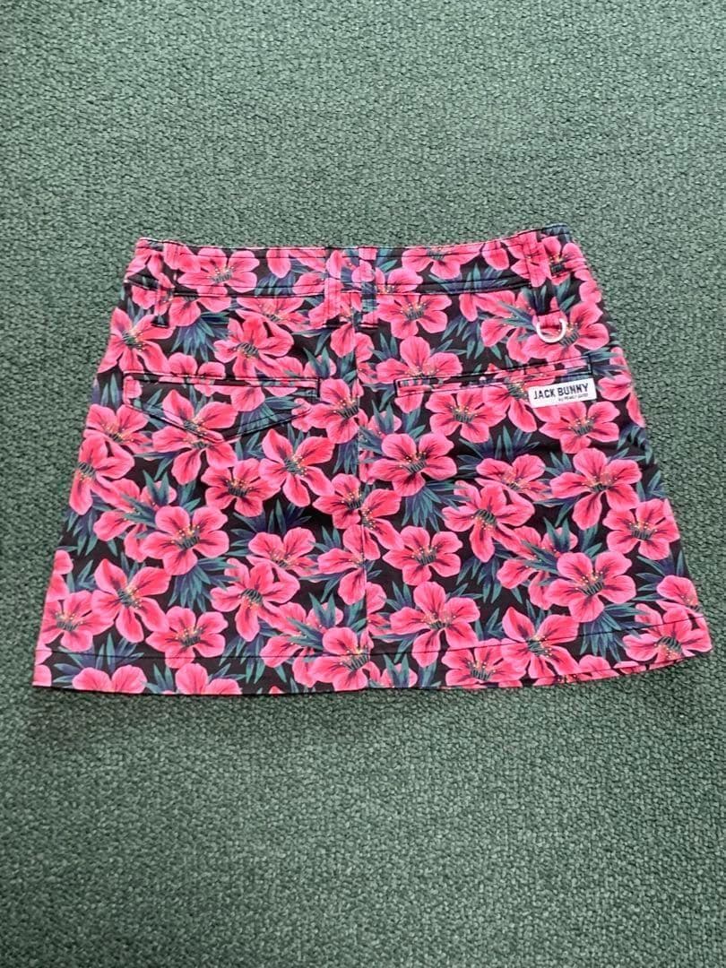 パーリーゲイツ　ゴルフ　セットアップ　ポロシャツ　スカート　S 花柄