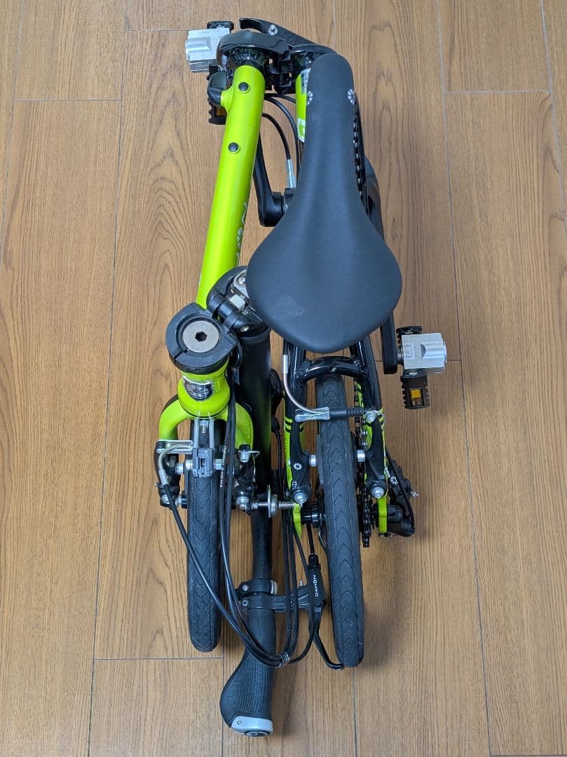 DAHON K3 2020年モデル ライムグリーン 室内保管 カスタム多数