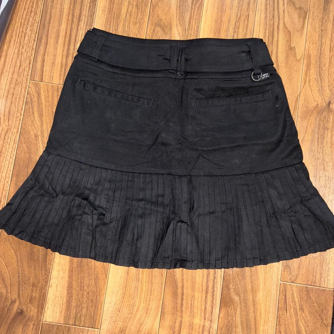 【新品】PEARLY GATES ブラック プリーツスカート