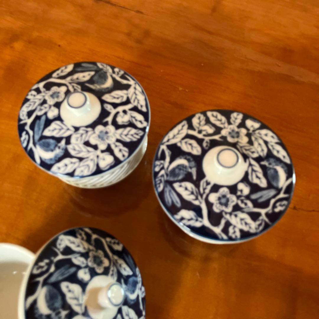 有田焼　墨山水土瓶茶器揃