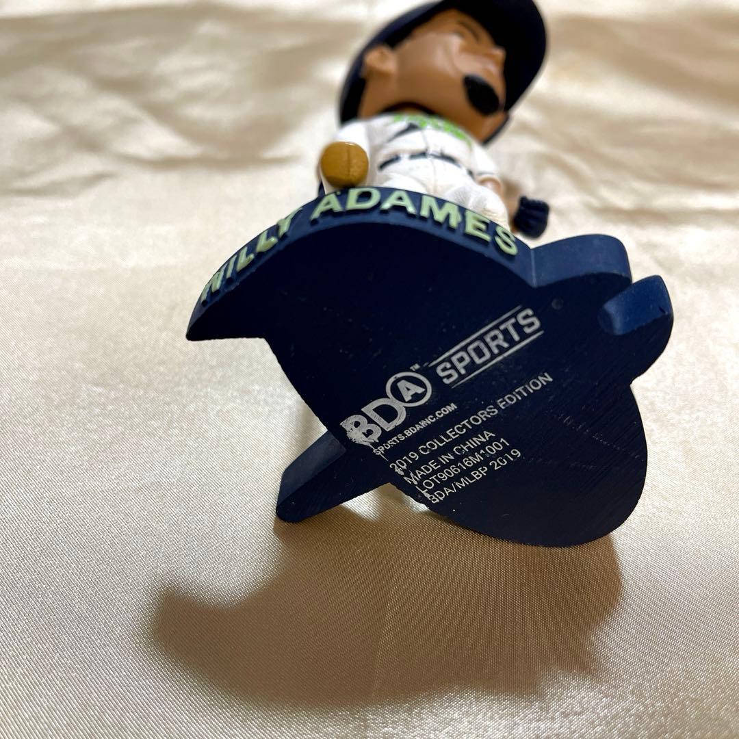 MLB ウィリー・アダメス ボブルヘッド タンパベイ・レイズ 現地で頂きました。