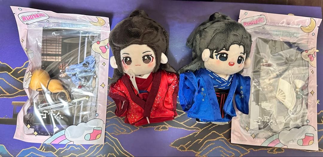 新品　山河令×Rua　 グッズ　ぬいぐるみ　15cm　温客行 　正規品