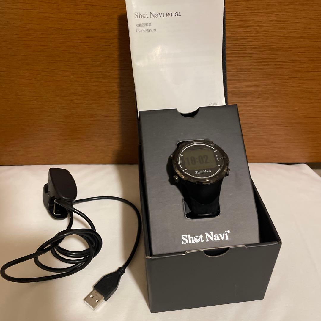 完全未使用　Shot Navi W1-GL GPSナビ付き時計
