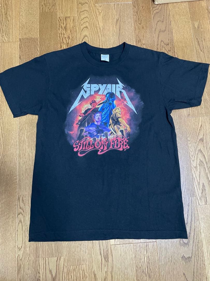 SPYAIR Tシャツ　アルバム　RE-BIRTH HMV限定セットのTシャツ