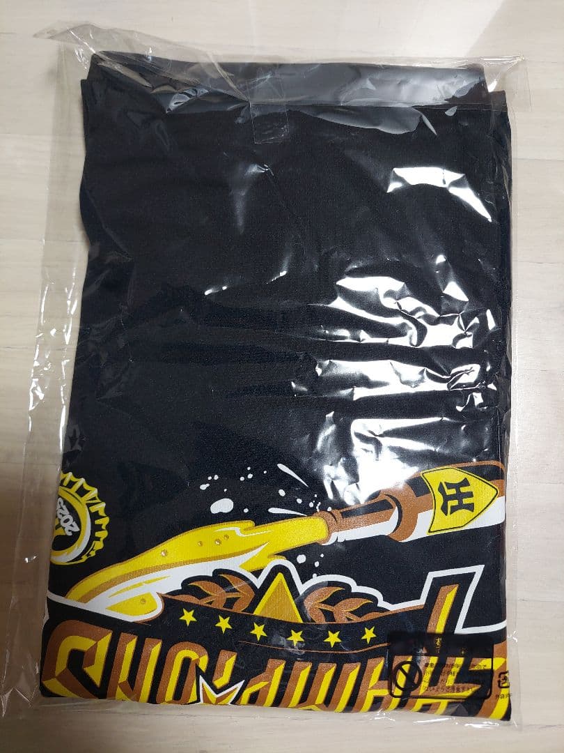 阪神タイガース2025 JERAセ・リーグ優勝記念ビールかけTシャツ Lサイズ