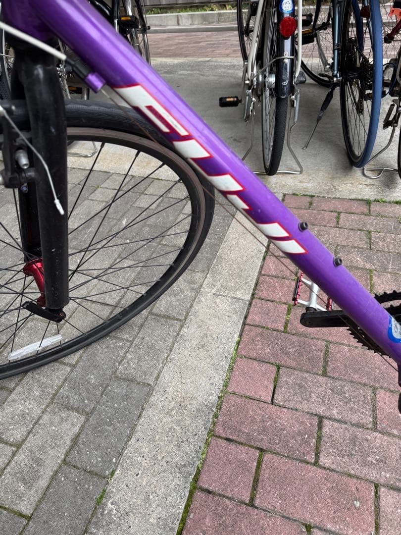 FUJI ロードバイク パープル