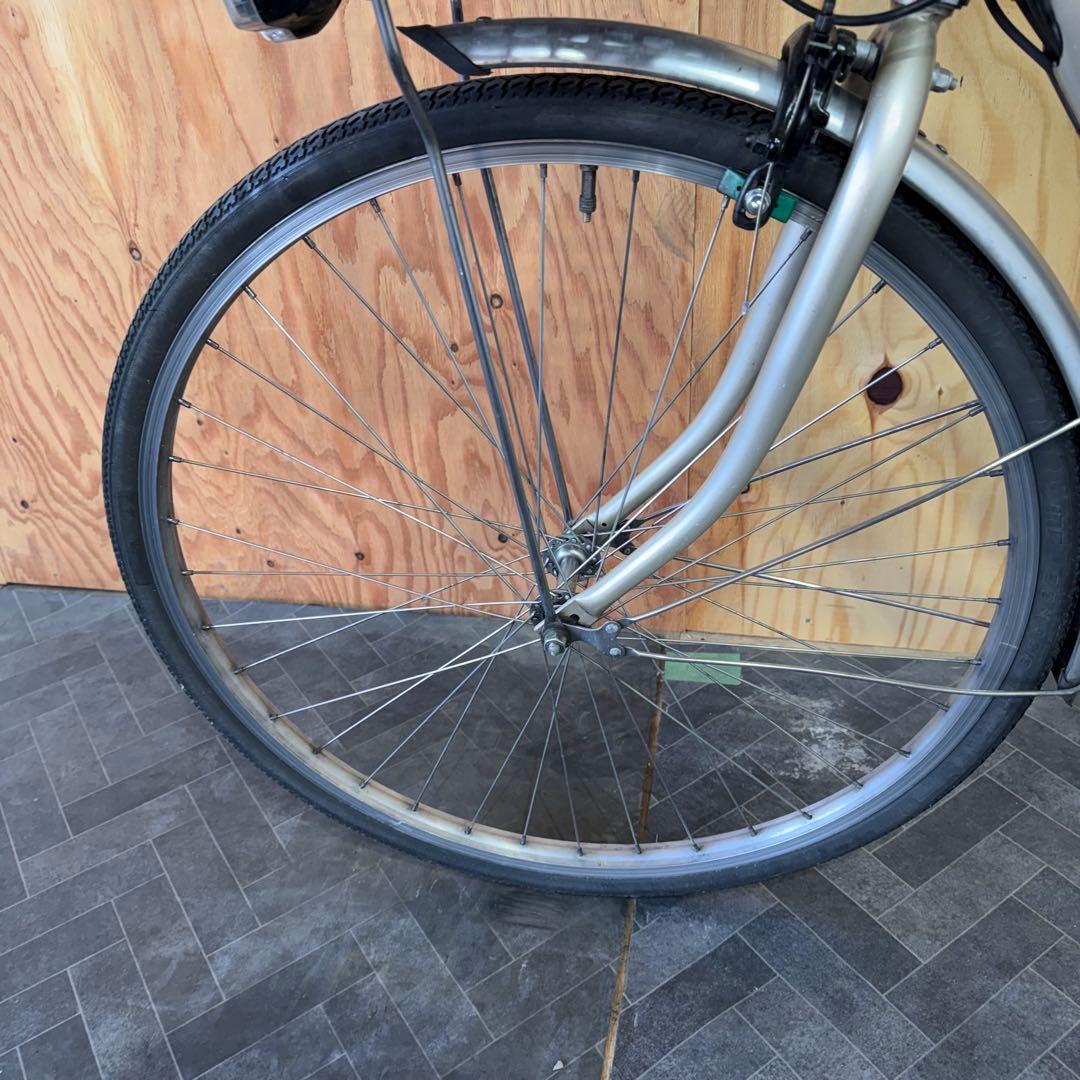 シティタイプ 電動アシスト自転車 シルバーバッテリー16ah
