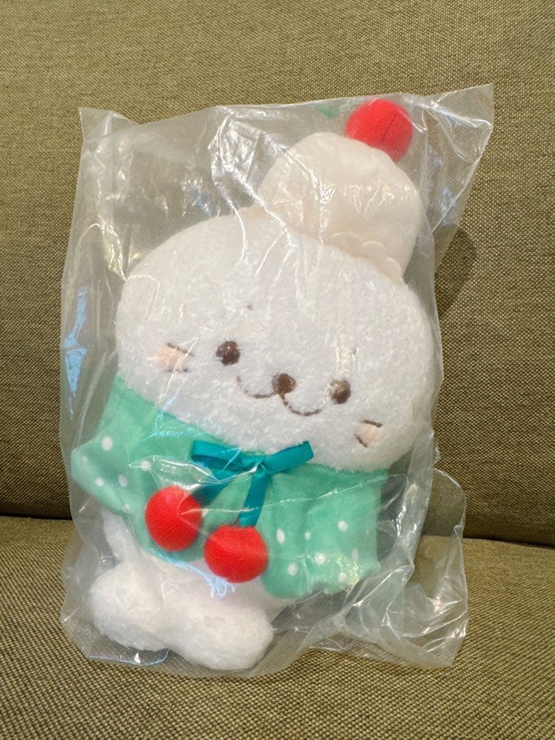 しろたん キラしゅわくじ 特賞＋ラス特賞 クリームソーダ ぬいぐるみ クッション