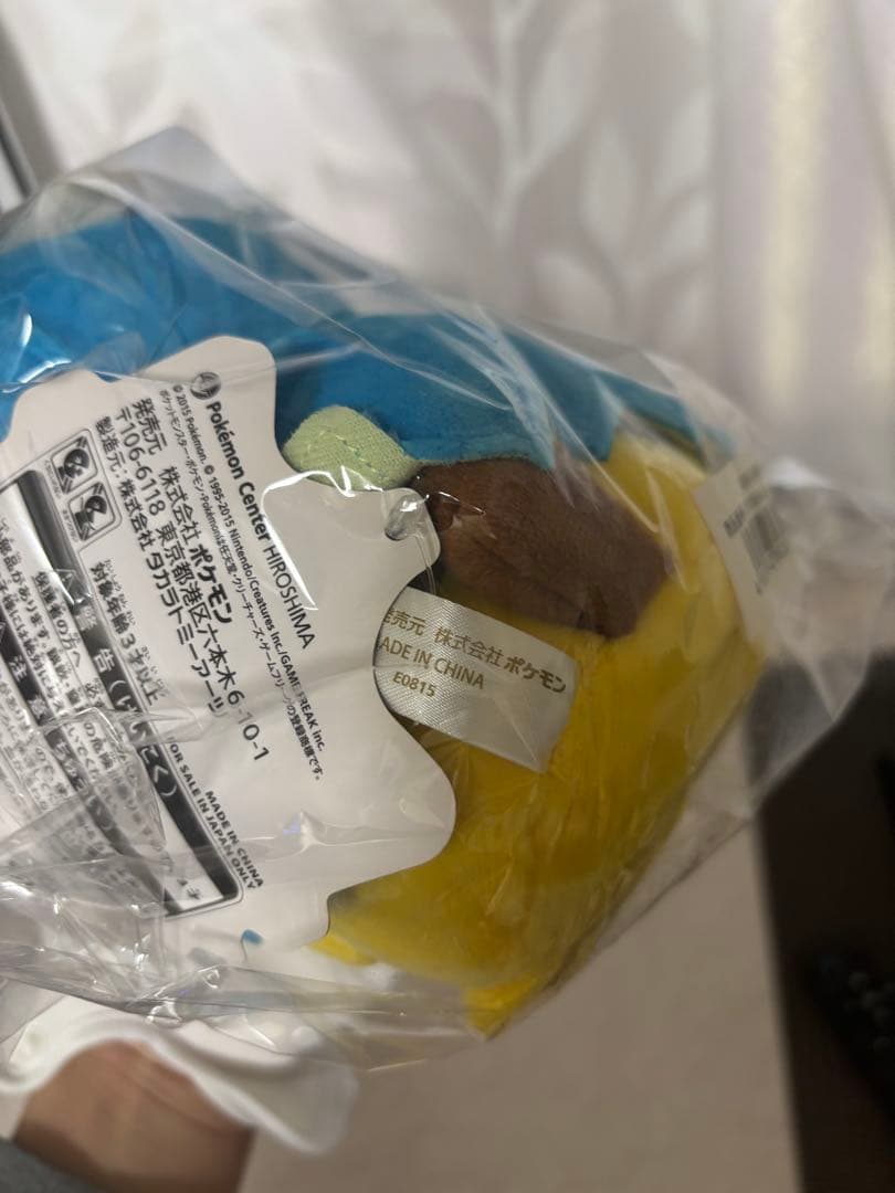 ポンチョを着たピカチュウ