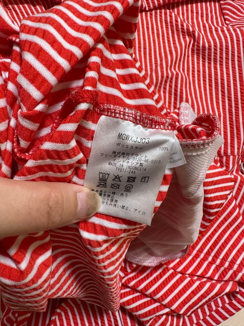マンシングウェア　レディース ゴルフ ワンピース　チェック