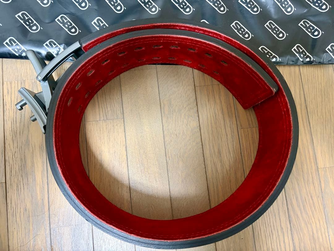 SBD パワーリフティングベルト XLサイズ 10mm 10cm 新ロゴ