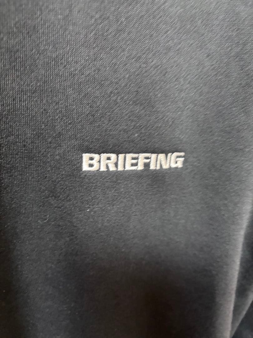 BRIEFING ブラックプルオーバー