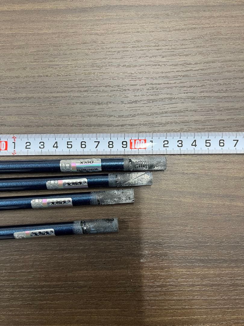 ゼクシオ14プラス　ユーティリティ　DST Sフレックスシャフト 4本セット
