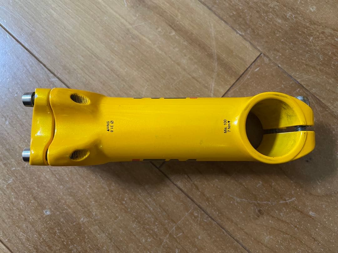 ITM アイティーエム　ステム イエロー　パンターニ　ビアンキ　100mm