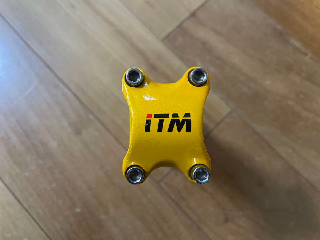 ITM アイティーエム　ステム イエロー　パンターニ　ビアンキ　100mm