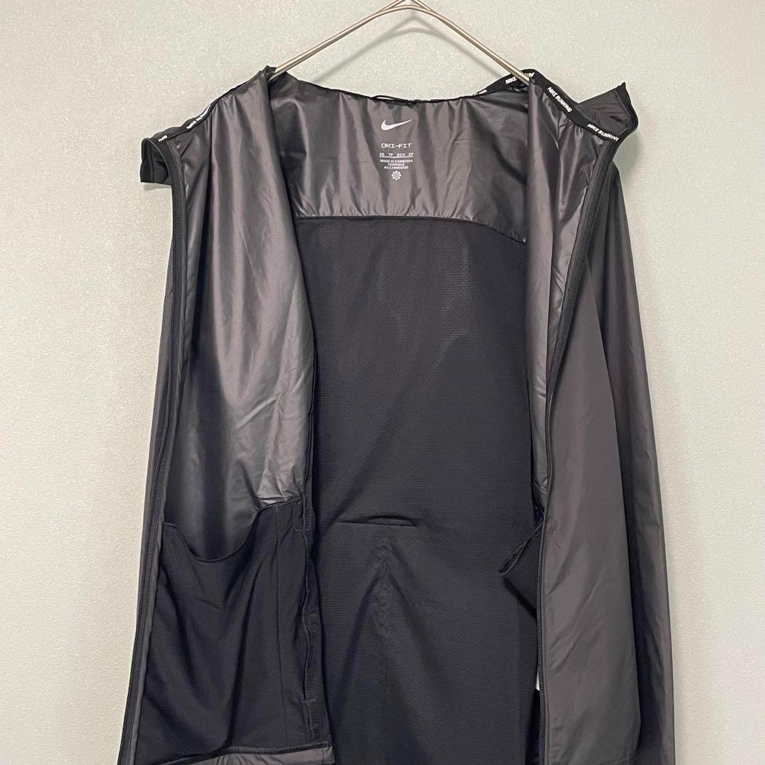 XS 新品 ナイキ エッセンシャル ウインドブレーカー ウーブンジャケット 黒
