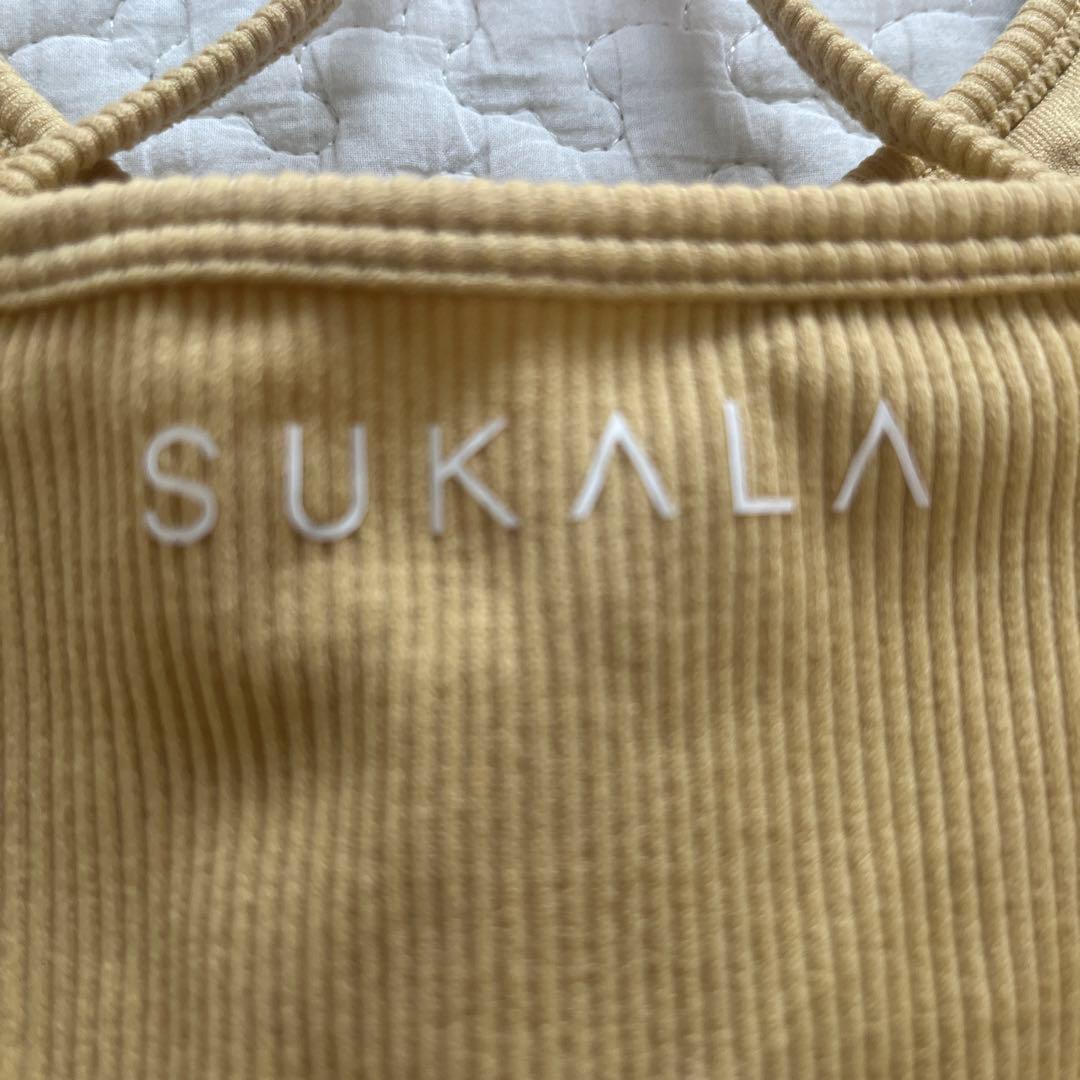 SUKALA リブオフショルダー ヨガウェア