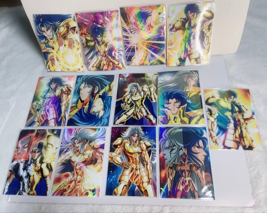 聖闘士星矢　双子座　サガ＆カノン　ブロマイド13枚セット