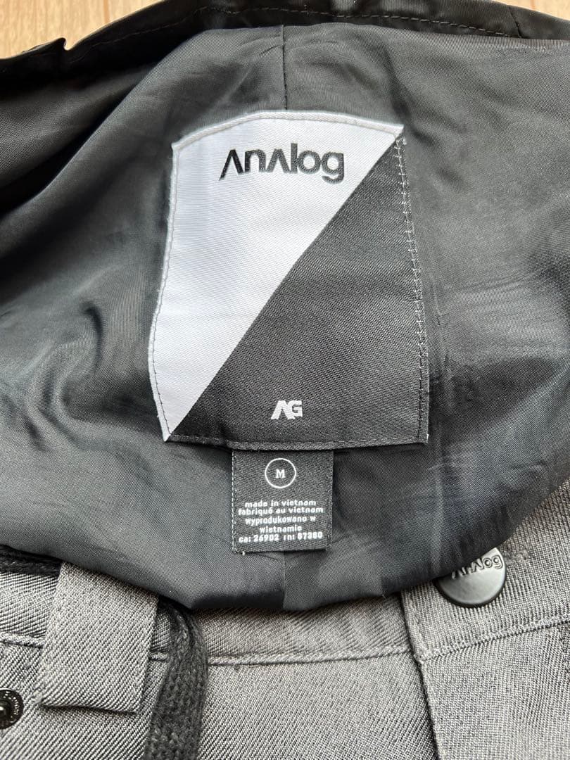 Analog スノーボード　ウェア　パンツ　M グレー