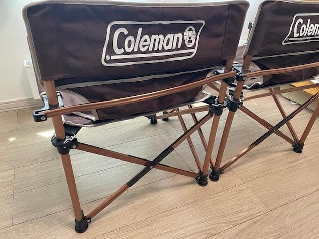 新品　コールマン コンフォートマスター キャンバスデッキチェア 2脚セット