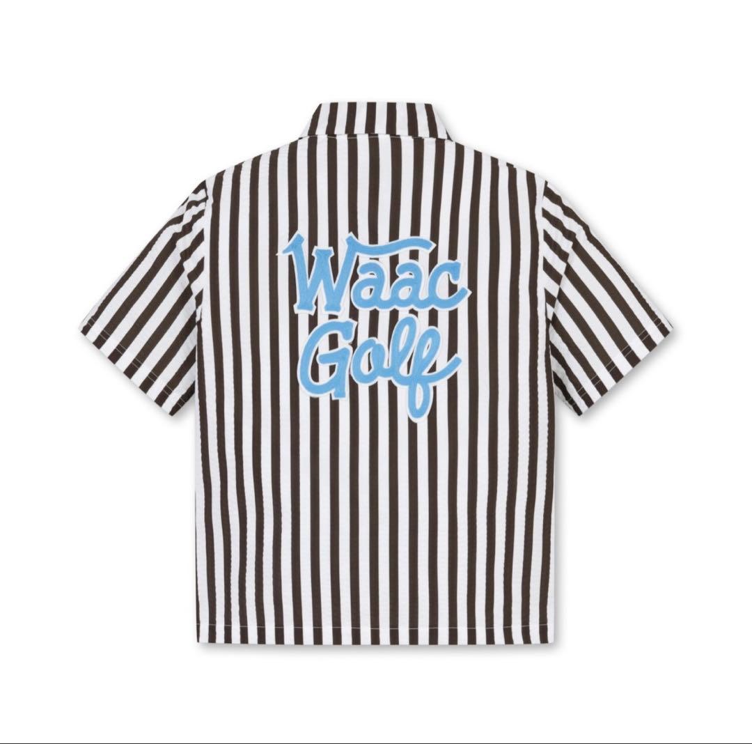 WAAC シアサッカー半袖ブラウス 美品