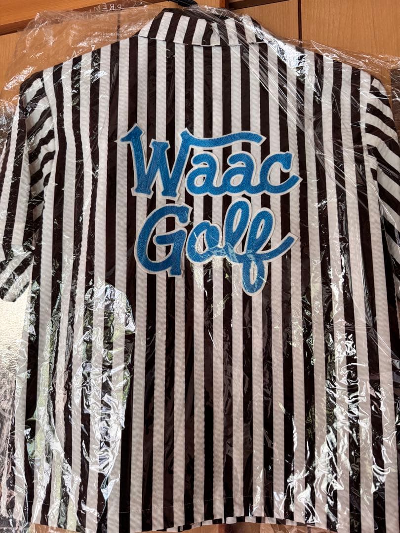 WAAC シアサッカー半袖ブラウス 美品