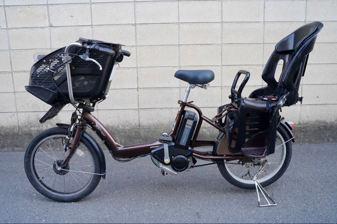 電動自転車 ブリヂストン 20インチ 子供乗せ アシスト 中古 030702