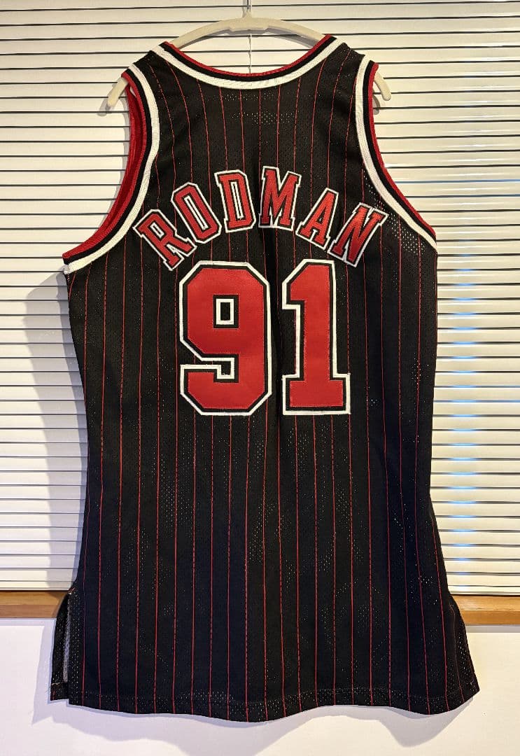 デニス・ロッドマンChicago Bulls 91ユニフォーム