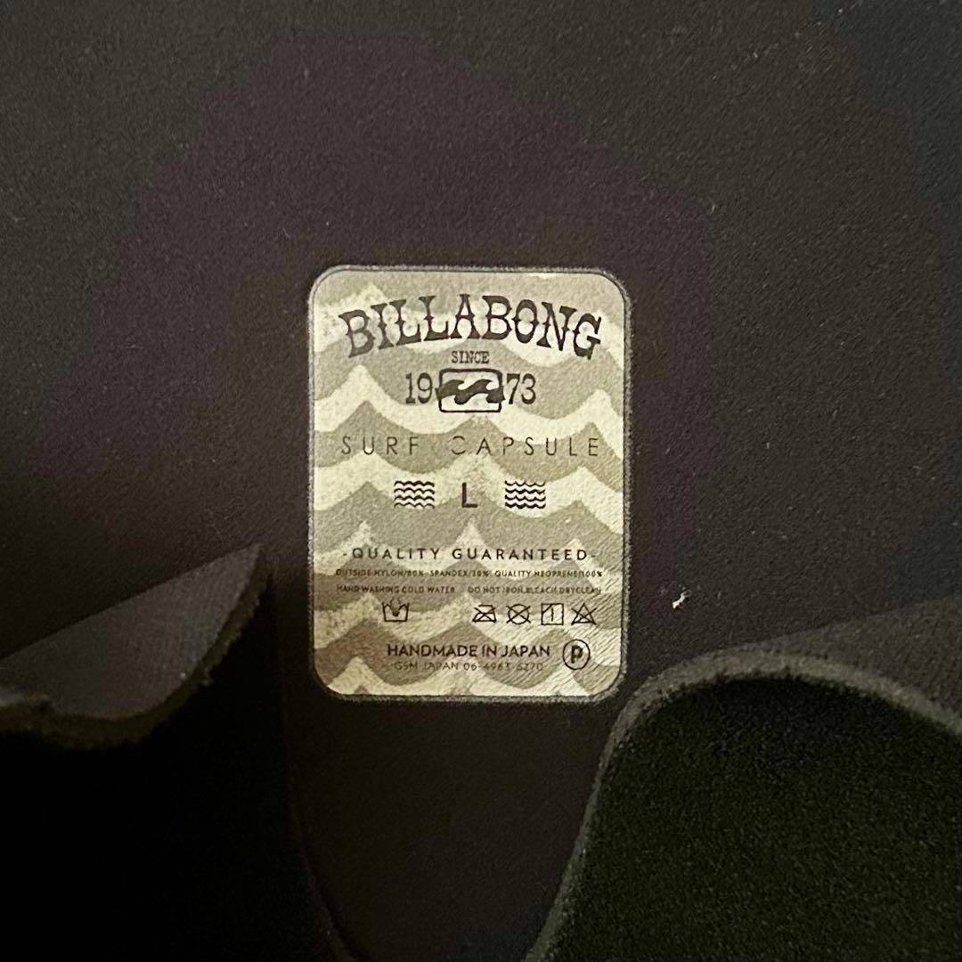 【BILLABONG】ウィメンズ　ウェットスーツ ロングチェストジップ　Lサイズ