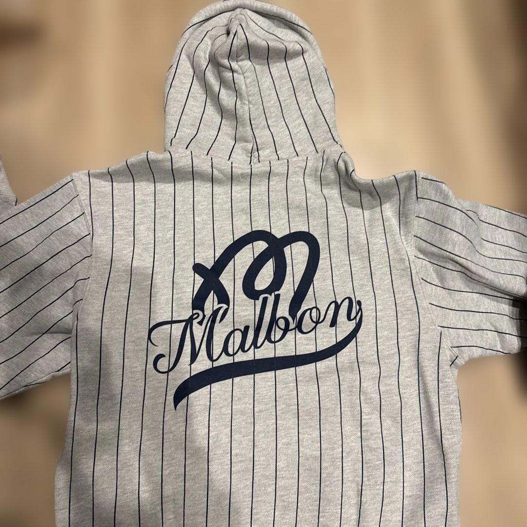 YH　MALBON✖️BEAMS GOLF 裏起毛パーカー　S