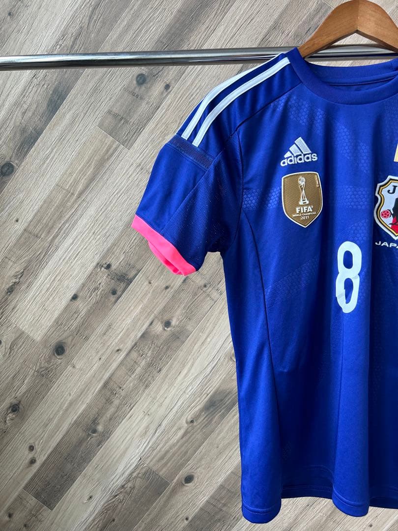 ★ なでしこジャパン　宮間あや　アディダス　背番号　ゲームシャツ　サッカーシャツ