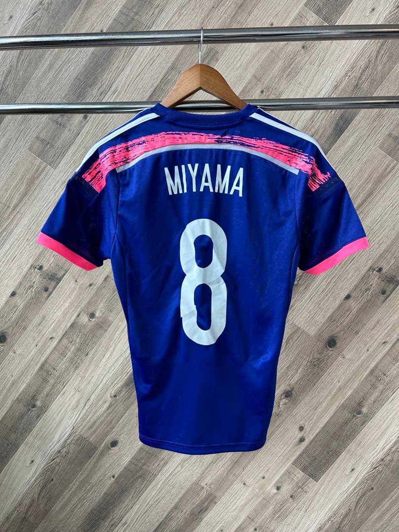 ★ なでしこジャパン　宮間あや　アディダス　背番号　ゲームシャツ　サッカーシャツ
