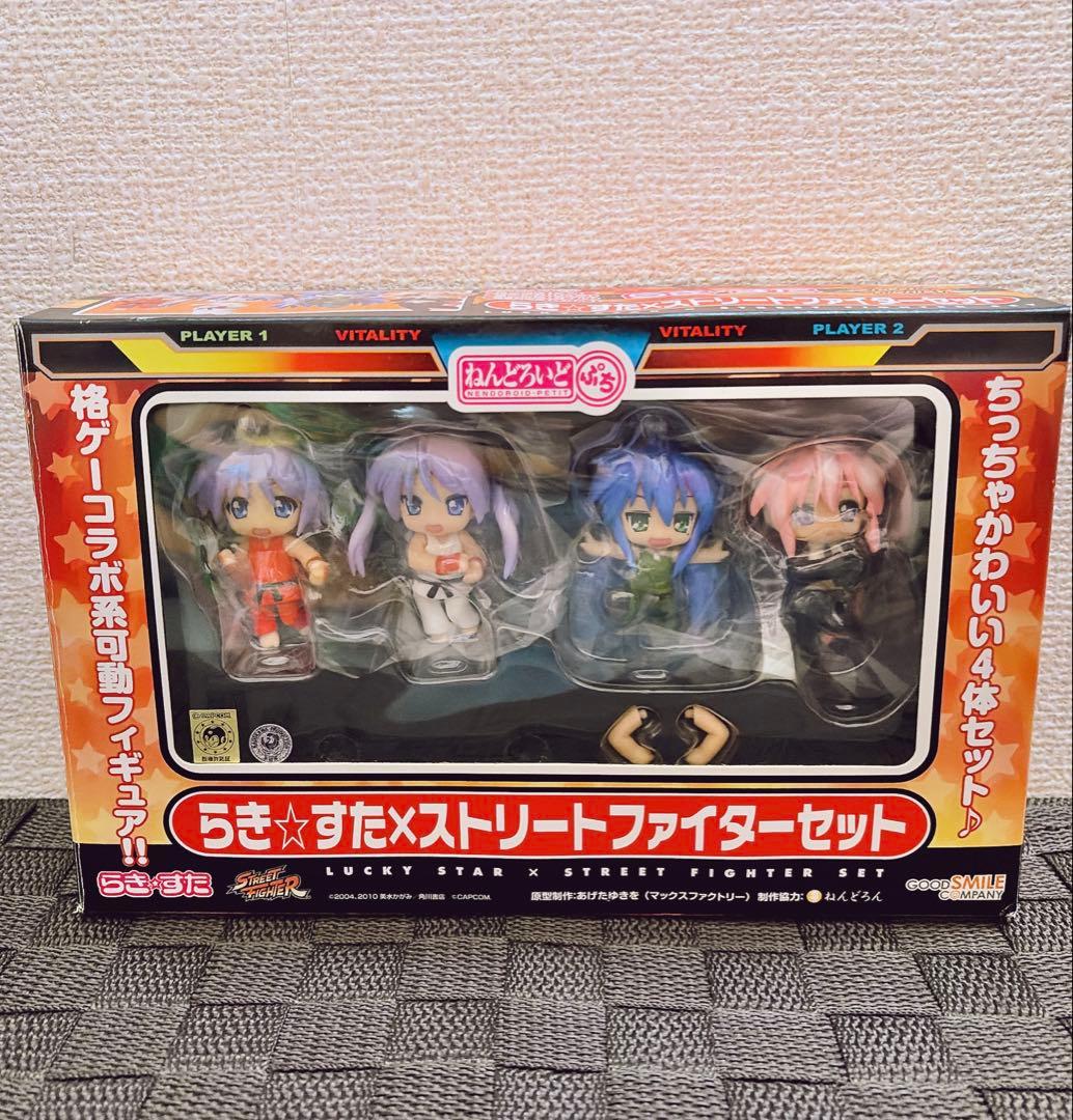 ねんどろいどぷち らき☆すた×ストリートファイターセット らきすた フィギュア