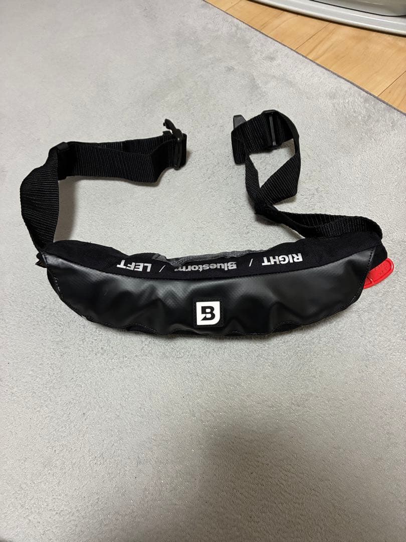 Bluestorm ライフジャケット ブラック 自動膨張