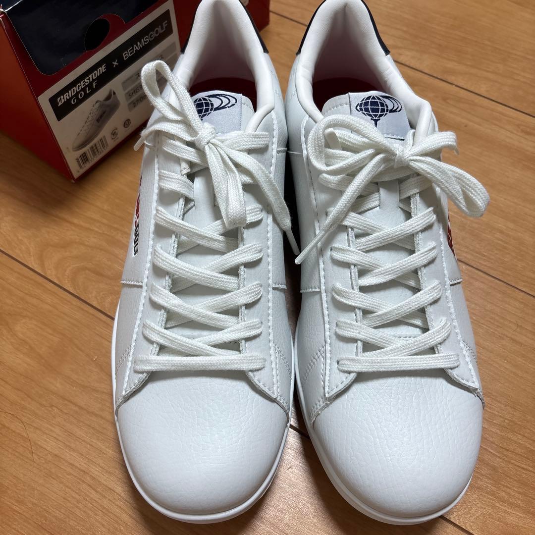 BEAMS GOLF ゴルフシューズ ホワイト　BRIDGESTONE GOLF