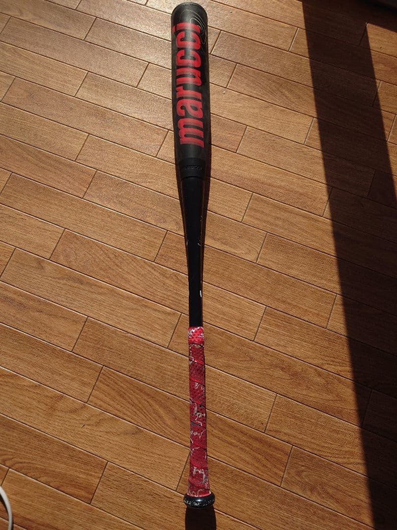 少年野球用Marucci ワニクラッシャー赤82cm610g 赤ワニ新品ケース付