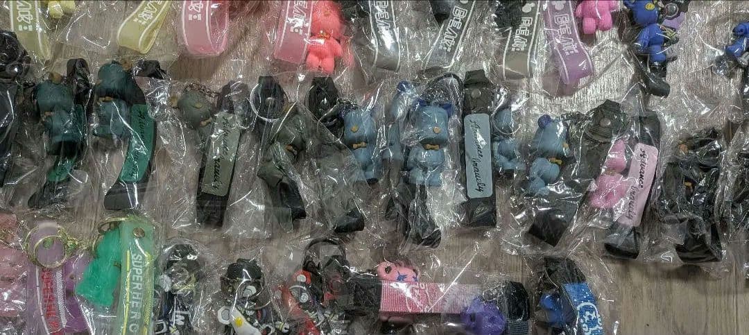 クマ　ウサギ　キーホルダー　ストラップ　39個セット　まとめ売り