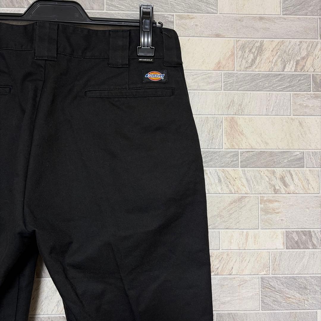 BEAMS GOLF Dickies ロングパンツ ブラック ワークパンツ L