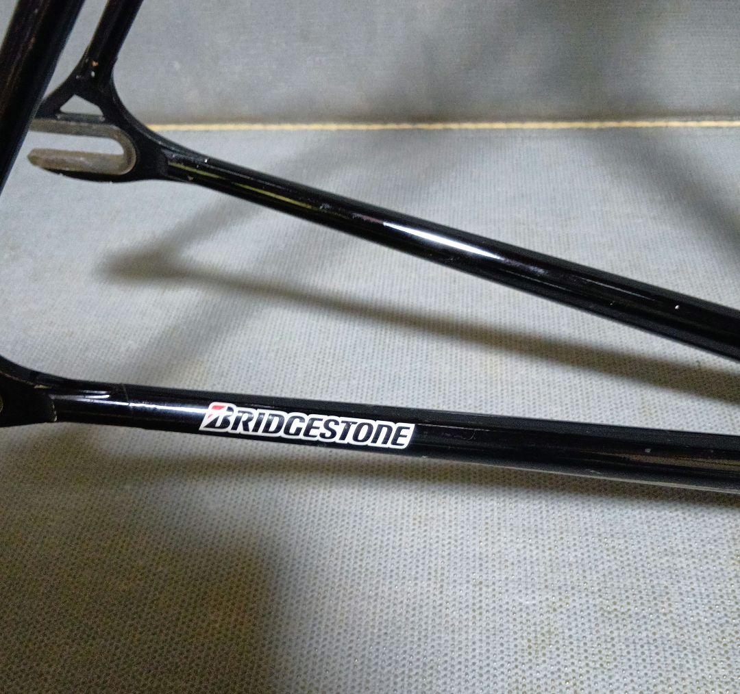 BRIDGESTONE　ピストフレーム　njs クロモリ　競輪　エアロ