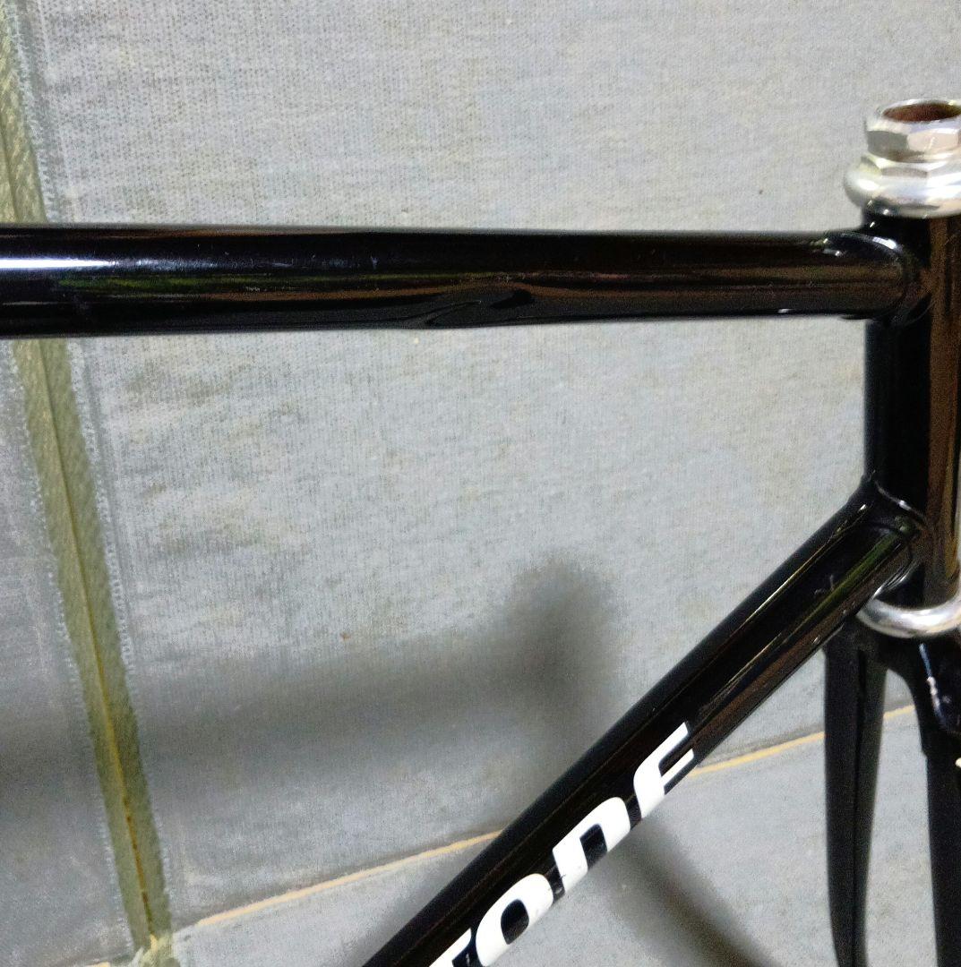 BRIDGESTONE　ピストフレーム　njs クロモリ　競輪　エアロ