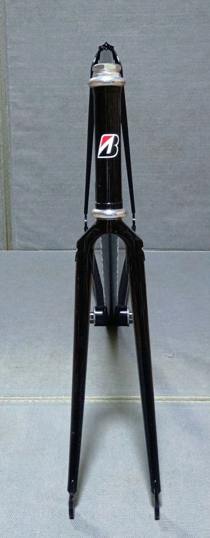 BRIDGESTONE　ピストフレーム　njs クロモリ　競輪　エアロ