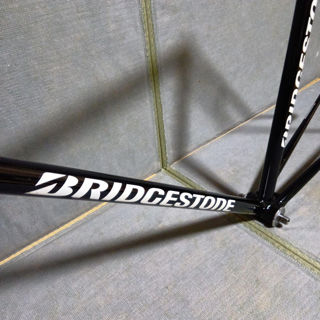 BRIDGESTONE　ピストフレーム　njs クロモリ　競輪　エアロ