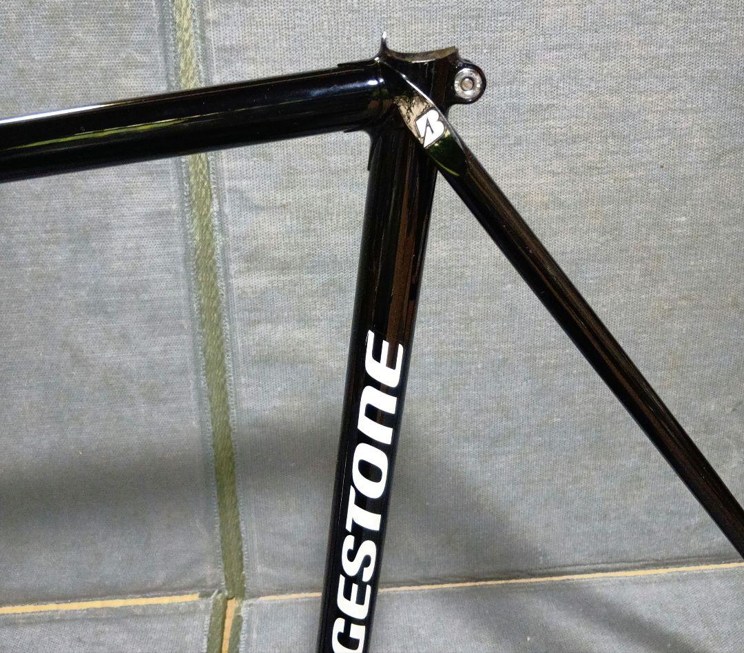 BRIDGESTONE　ピストフレーム　njs クロモリ　競輪　エアロ