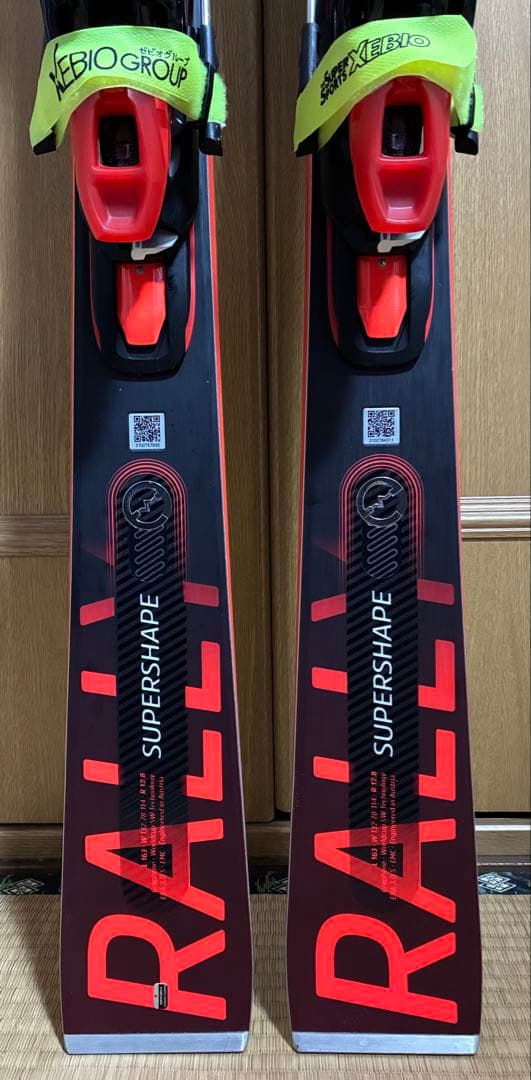 中古美品HEAD ヘッド SUPERSHAPE E-RALLY 163cm
