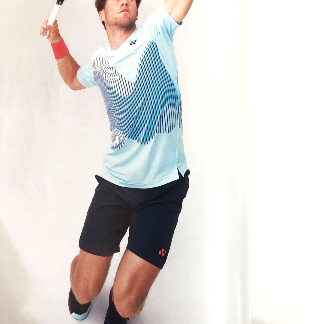 YONEX ヨネックス　UNIゲームシャツ　クリスタルブルー　Lサイズ