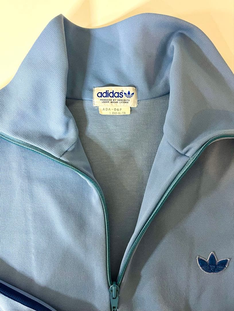 【人気】希少！！adidas アディダス　トラックジャケット　80's 古着