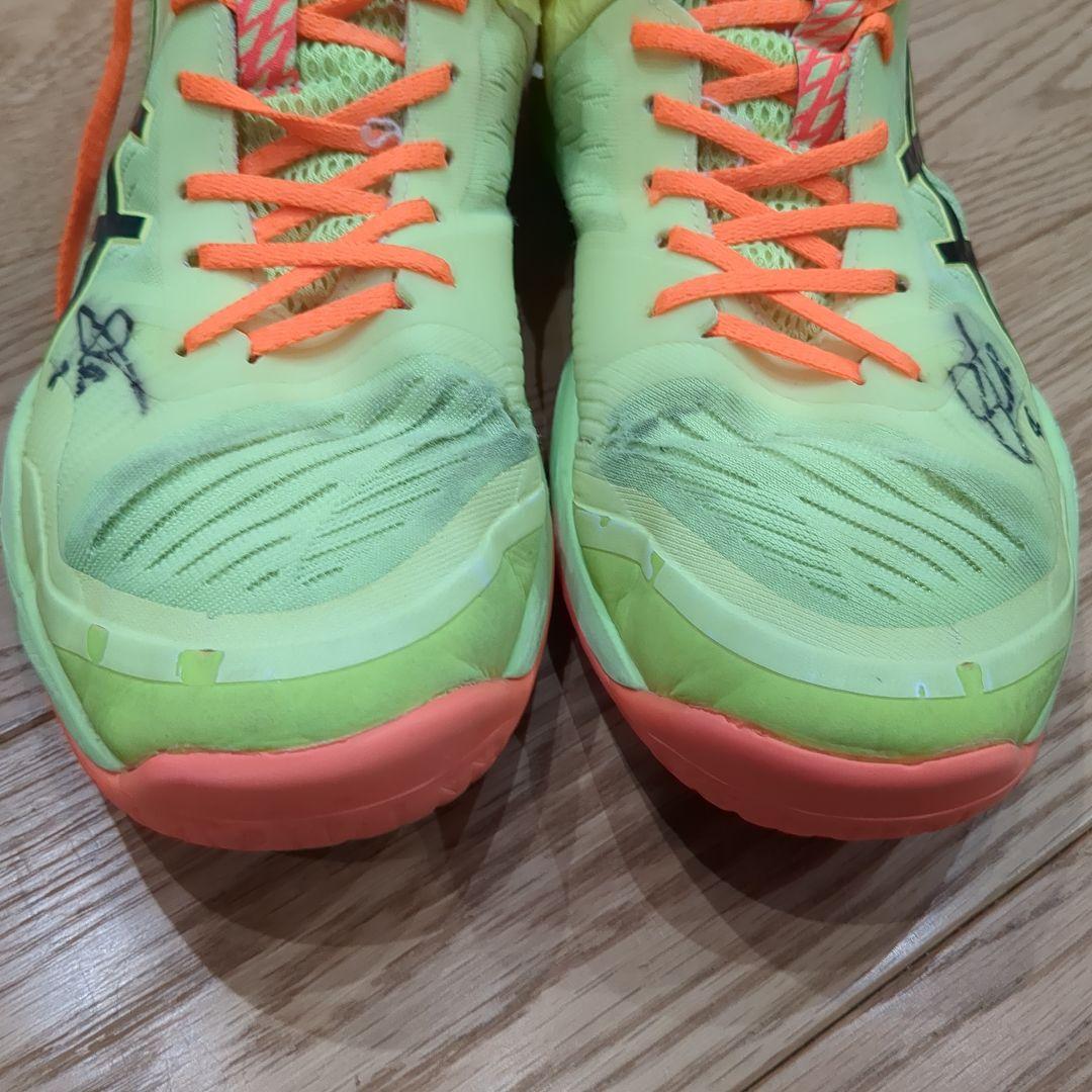 【中古】アシックス バレーボールシューズ 26cm サイン入り