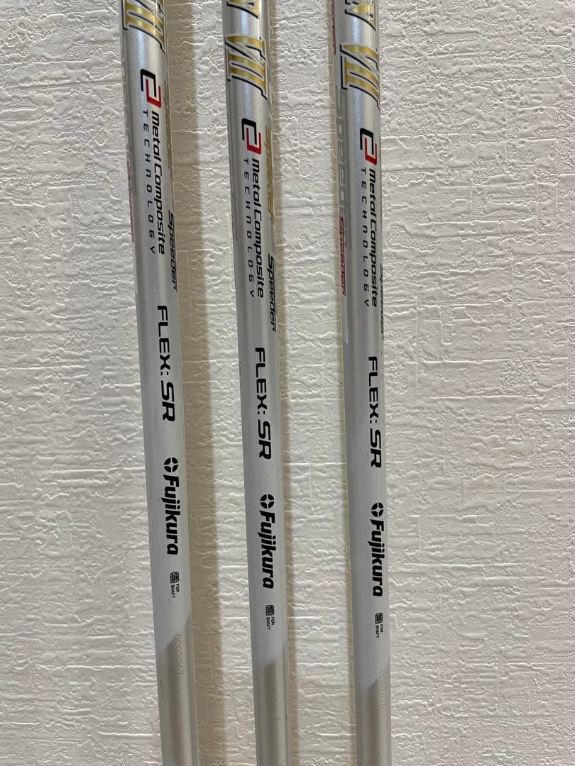 PIN Fujikura Flex-SR 1・3W・5W用ゴルフシャフトセット