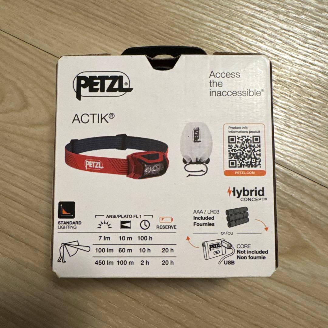 ライト・ランタン PETZL ACTIK 450