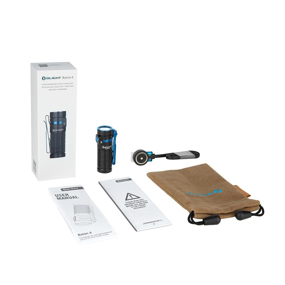 新品 OLIGHT Baton 4 EDC充電式ライト Black 現行モデル